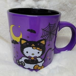 Halloween Purple Hello Kitty mug